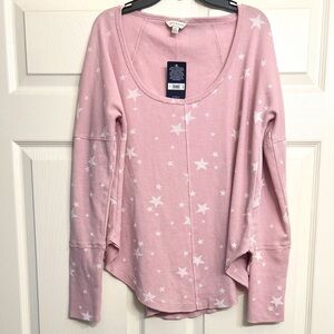 Lucky Brand Waffle knit top